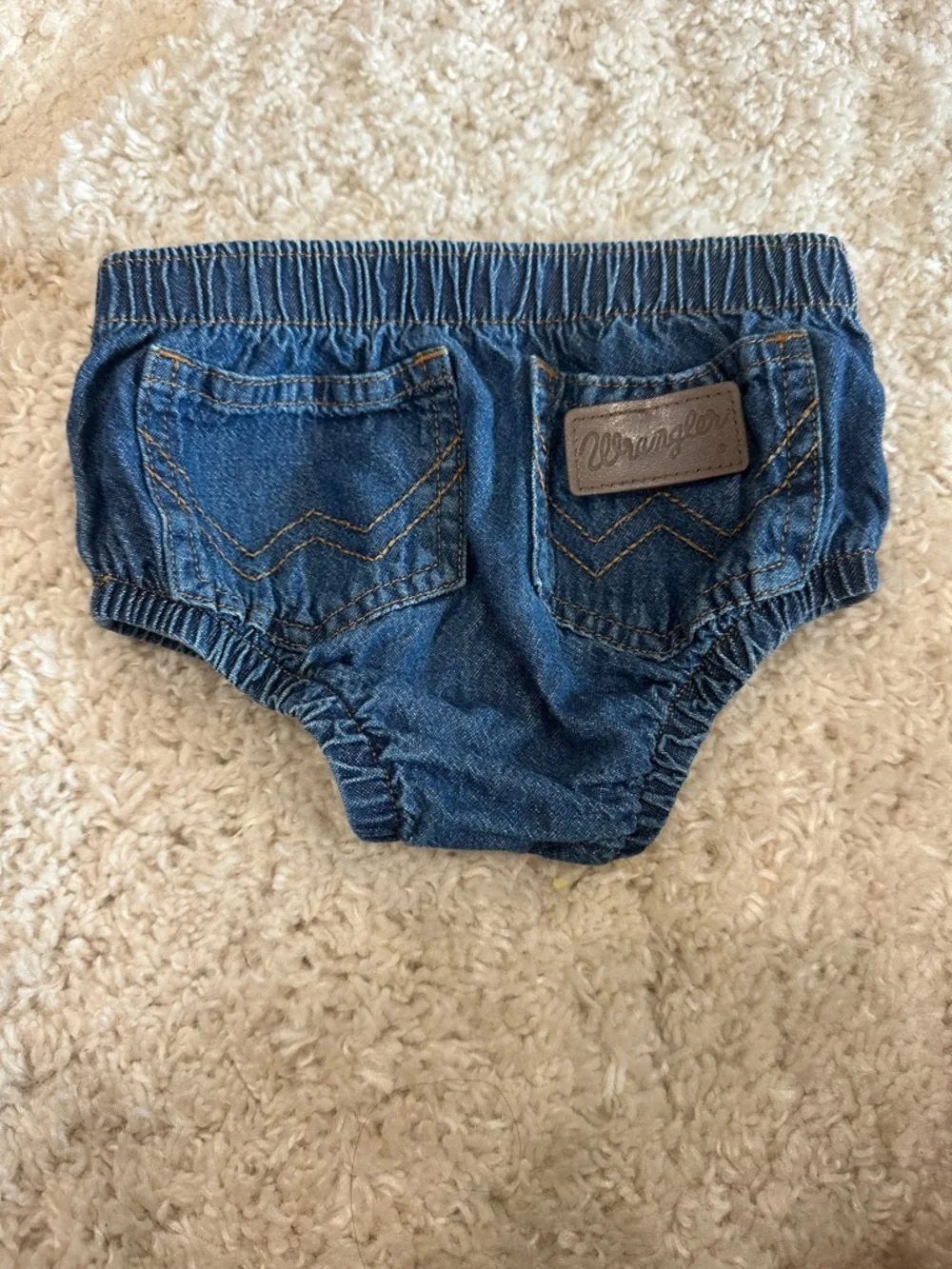 Baby Wrangler Denim Bloomer - Blue